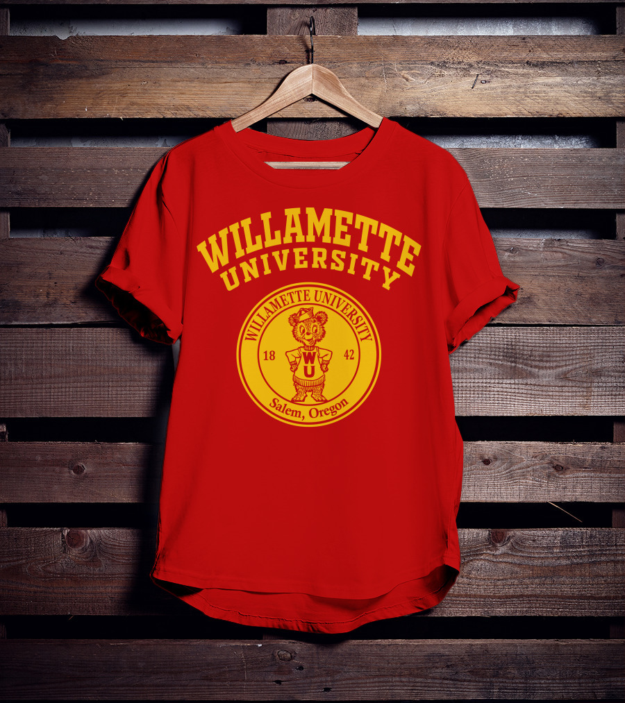Willamette University Salem Oregon 1842 Bearcat T-Shirt
