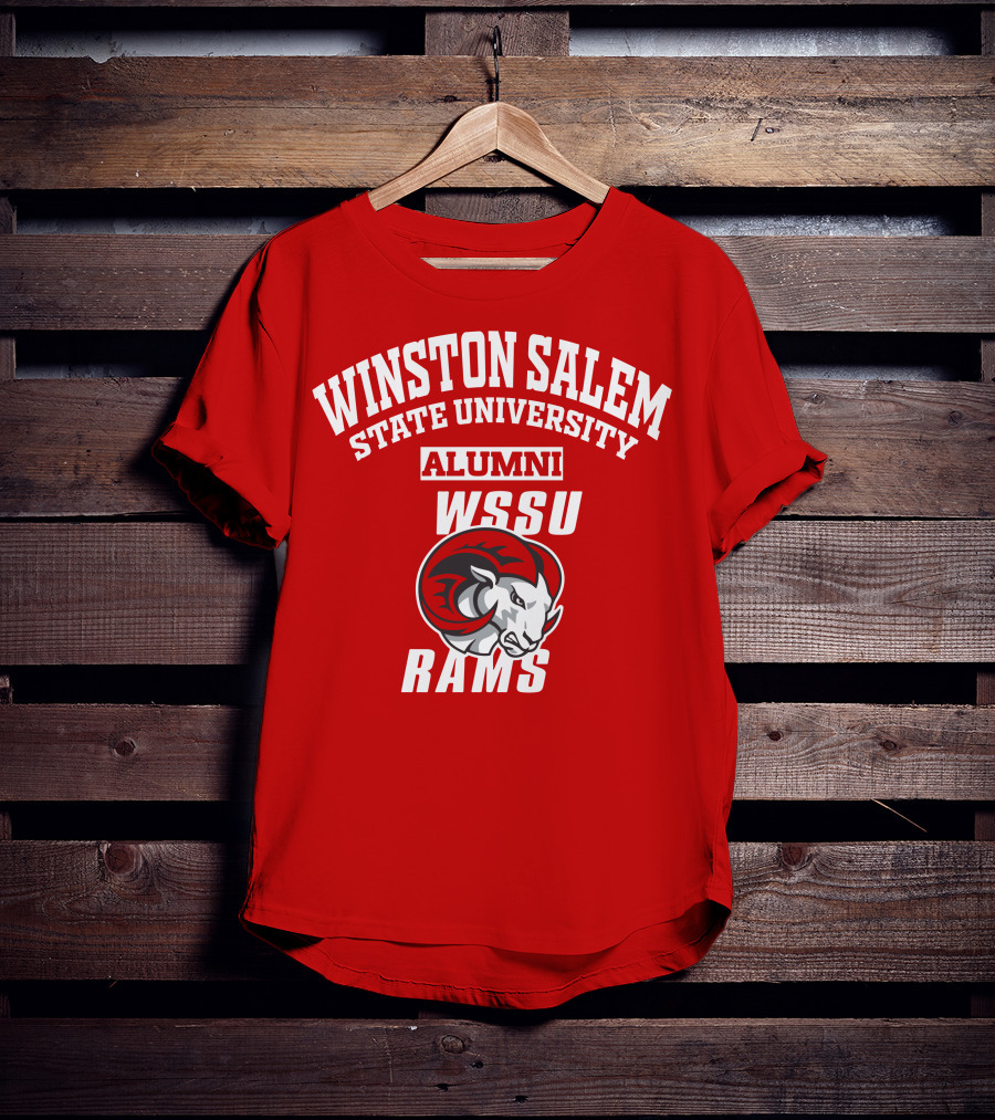 Winston Salem State University Alumni WSSU Rams T-Shirt