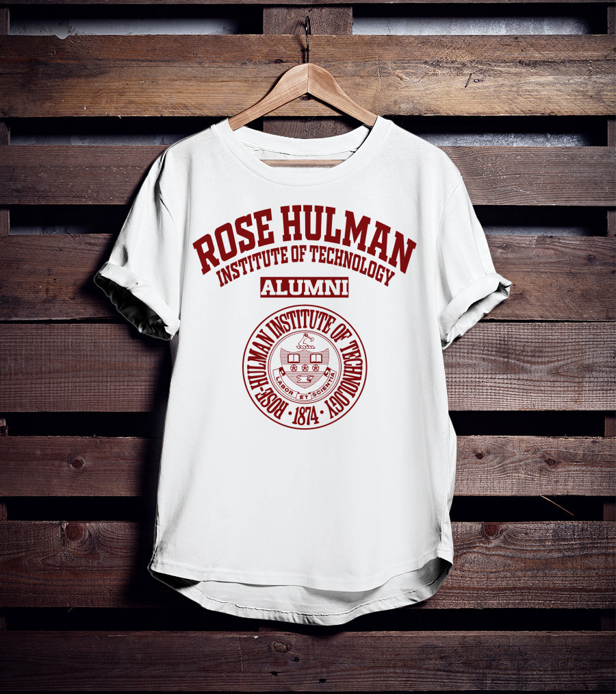 Rose Hulman Institute Of Technology Alumni Seal 1874 T-Shirt