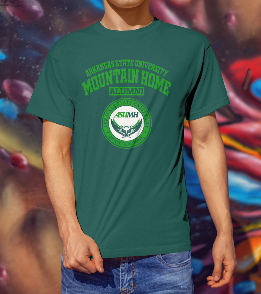 Arkansas State University Mountain Home ASUMH Alumni Owl T-Shirt
