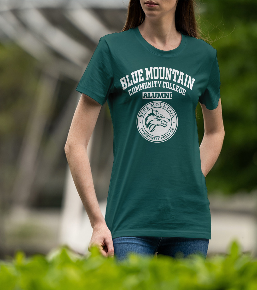 Blue Mountain Community College Alumni Wolf T-Shirt