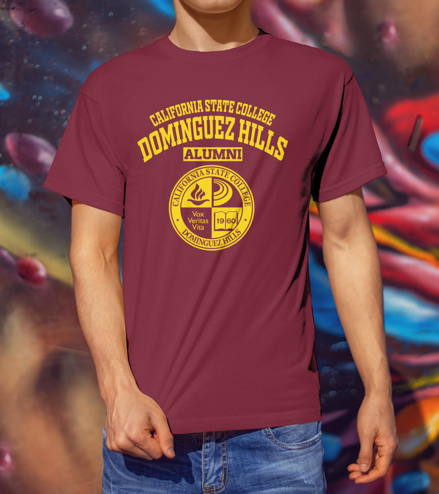 California State College Dominguez Hills Alumni Vox Veritas Vita 1960 T-Shirt