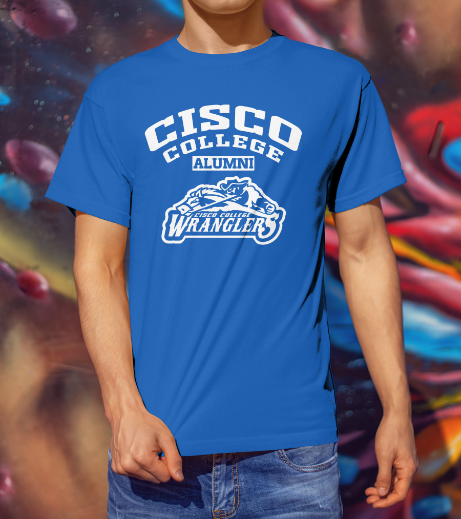Cisco College Alumni Wrangler T-Shirt