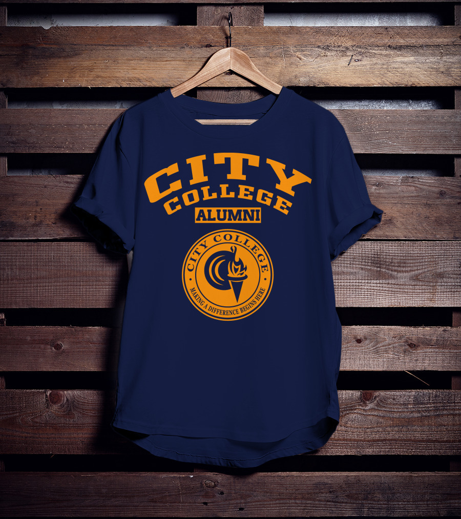 City College Alumni Making A Difference Begins Here T-Shirt