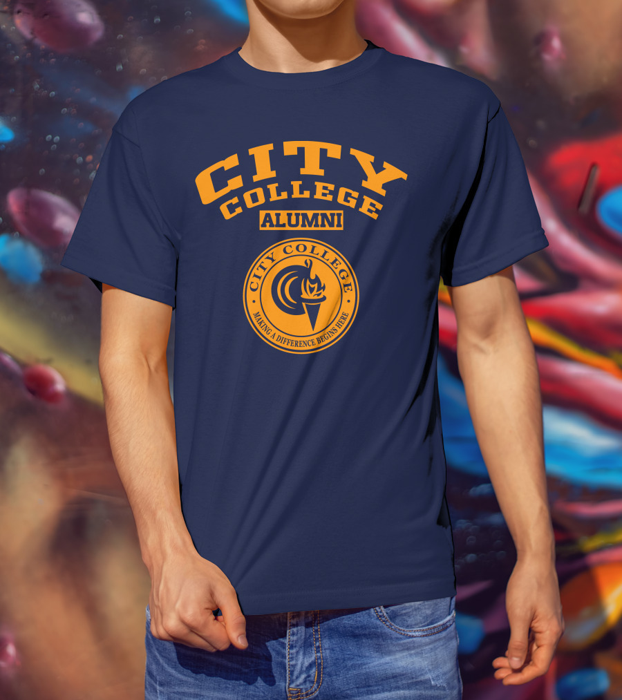 City College Alumni Making A Difference Begins Here T-Shirt