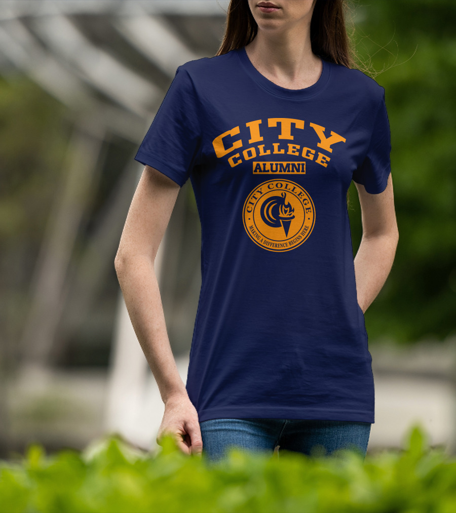 City College Alumni Making A Difference Begins Here T-Shirt