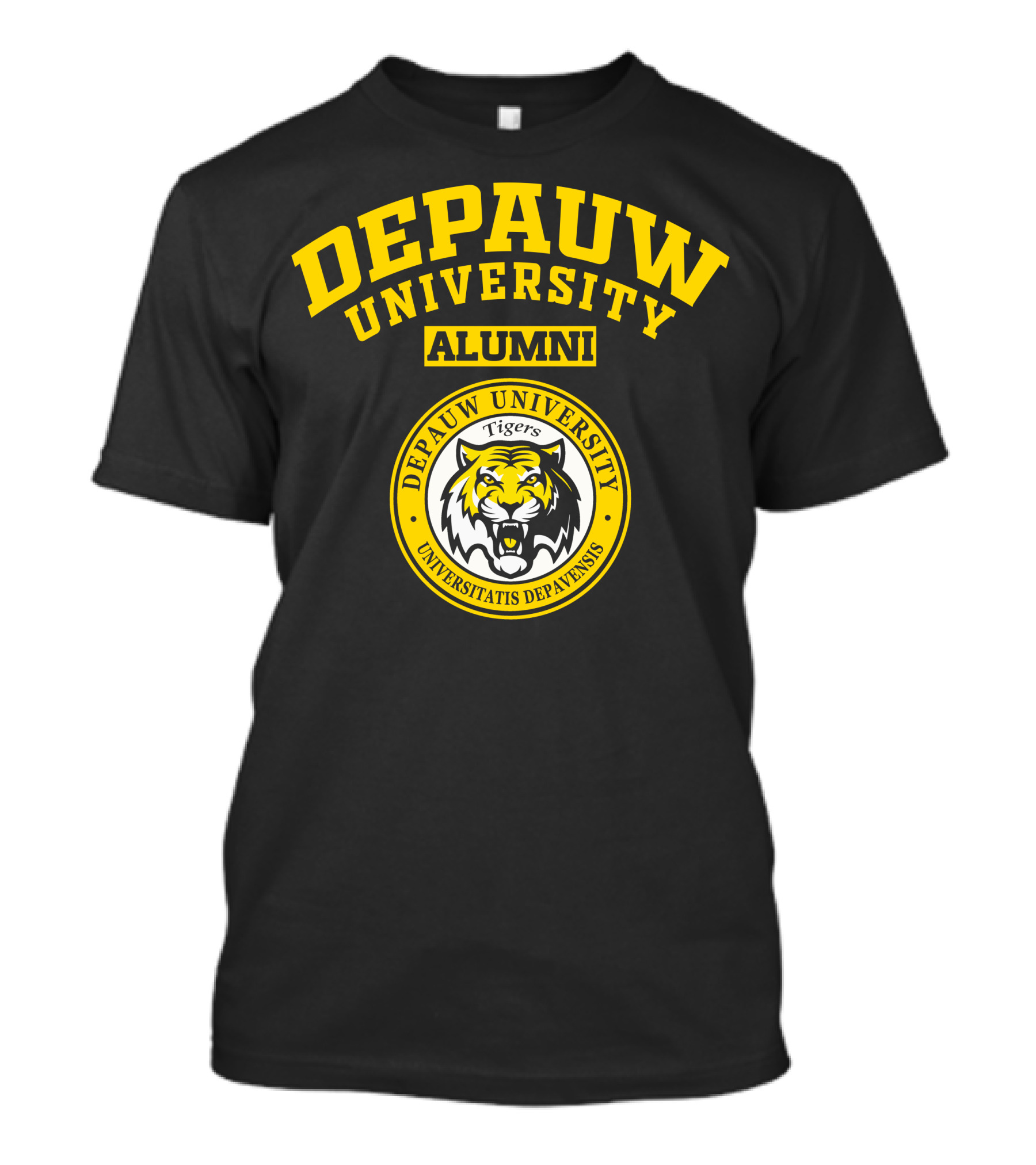 DePauw University Alumni Tigers Universitatis Depawensis T-Shirt