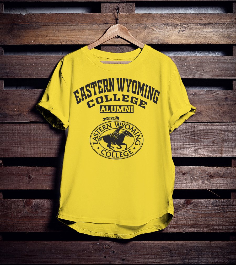 Eastern Wyoming College Alumni Lancers Rider T-Shirt