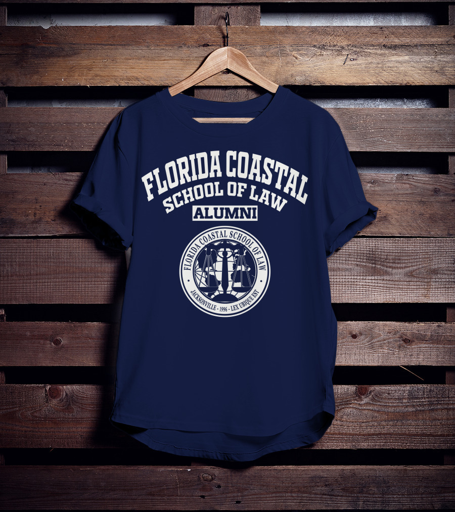 Florida Coastal School Of Law Alumni Jacksonville 1996 Lex Ubique Est T-Shirt
