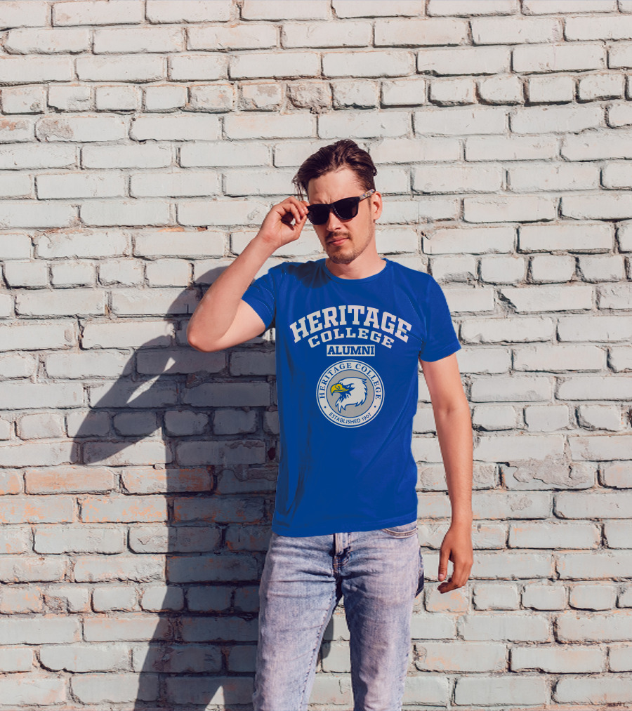 Heritage College Alumni Established 1907 Eagle T-Shirt