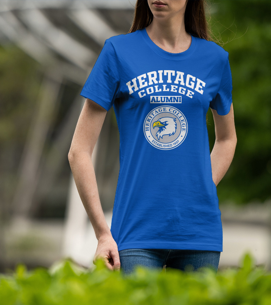 Heritage College Alumni Established 1907 Eagle T-Shirt