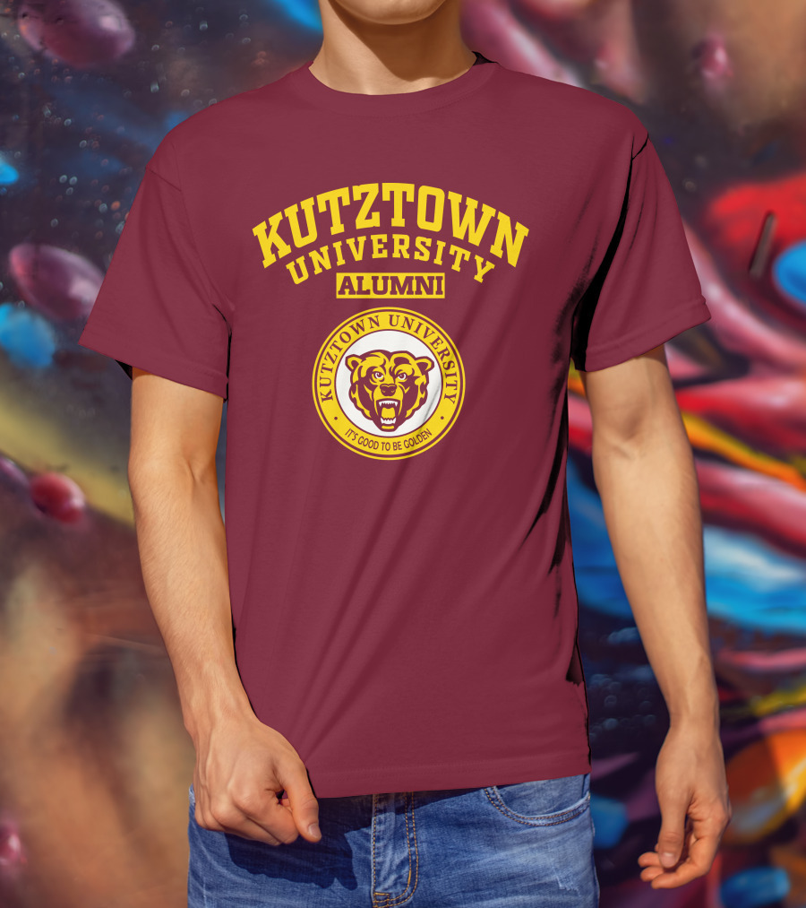 Kutztown University Alumni Bear It's Good To Be Golden T-Shirt