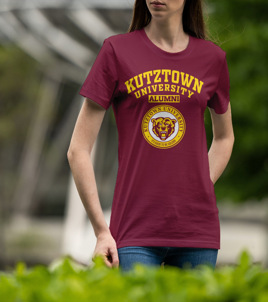 Kutztown University Alumni Bear It's Good To Be Golden T-Shirt