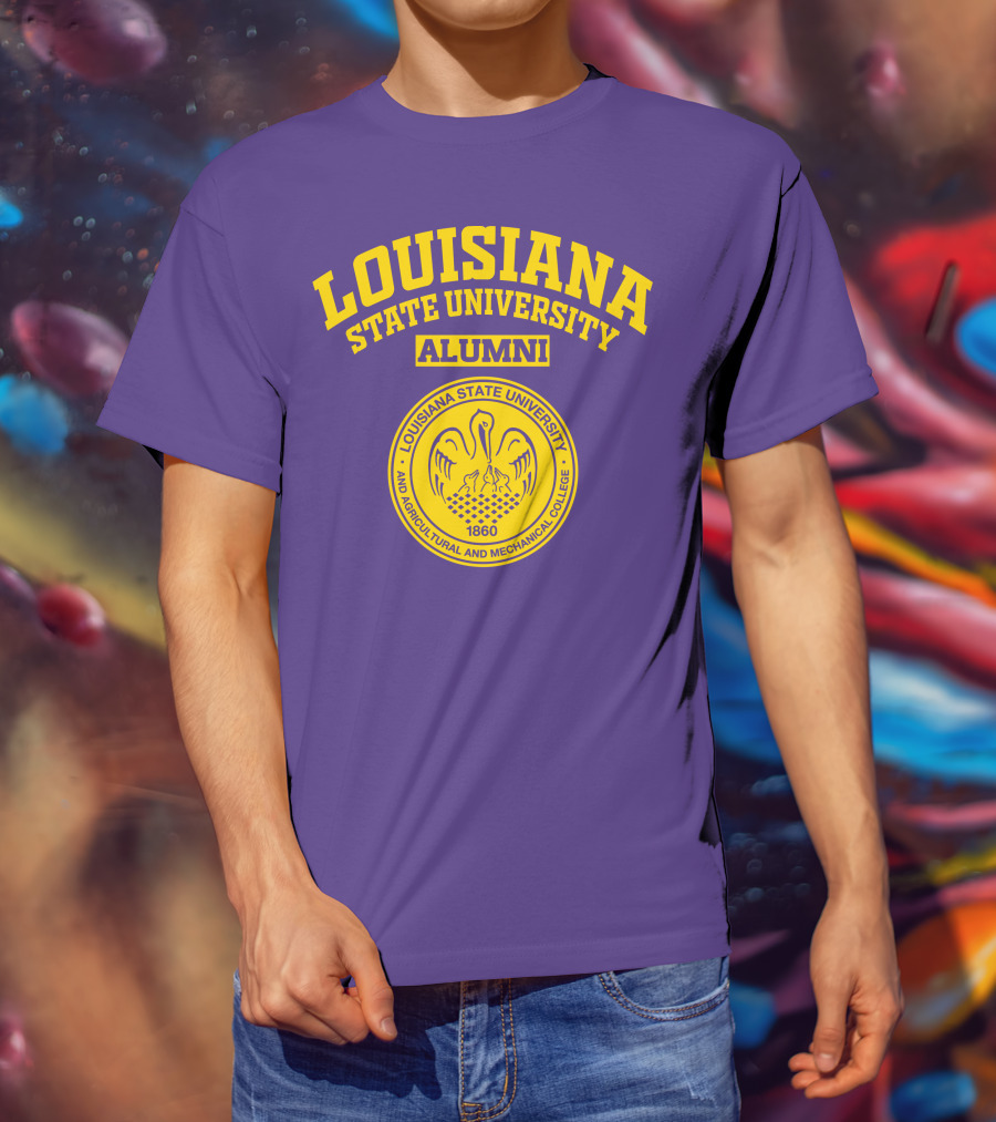 Louisiana State University Alumni Emblem 1860 T-Shirt