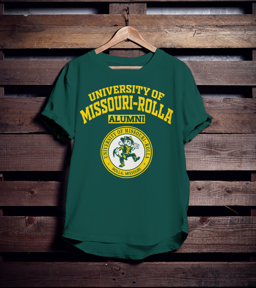 University Of Missouri–Rolla Alumni Rolla Missouri T-Shirt