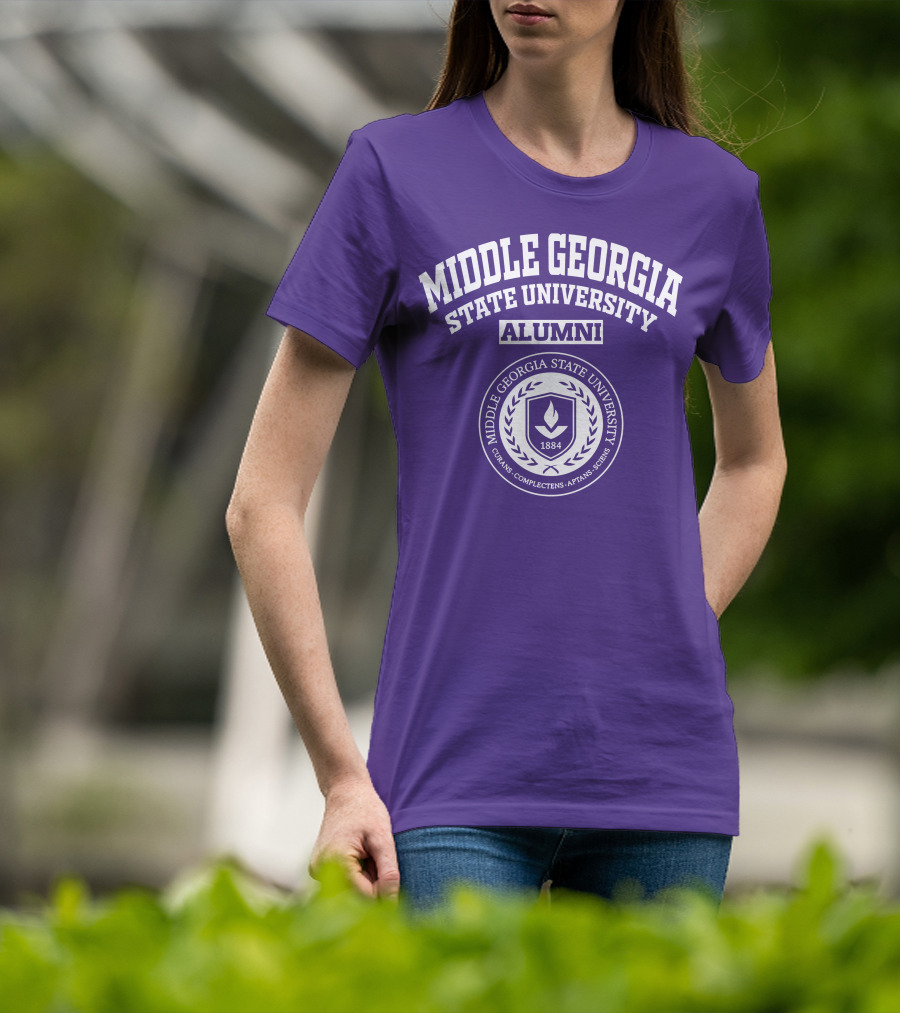 Middle Georgia State University Alumni 1884 Seal T-Shirt