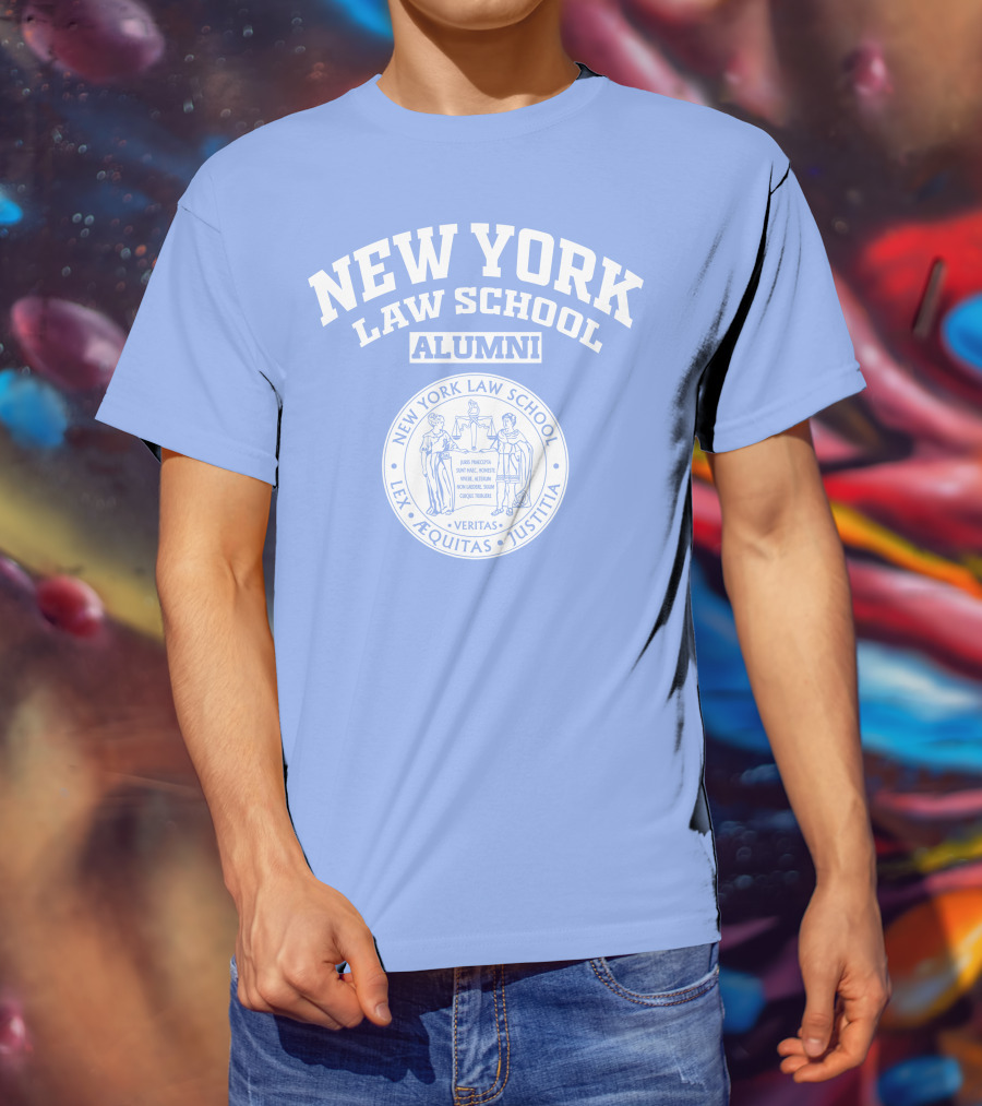 New York Law School Alumni Veritas Lex Aequitas Justitia T-Shirt