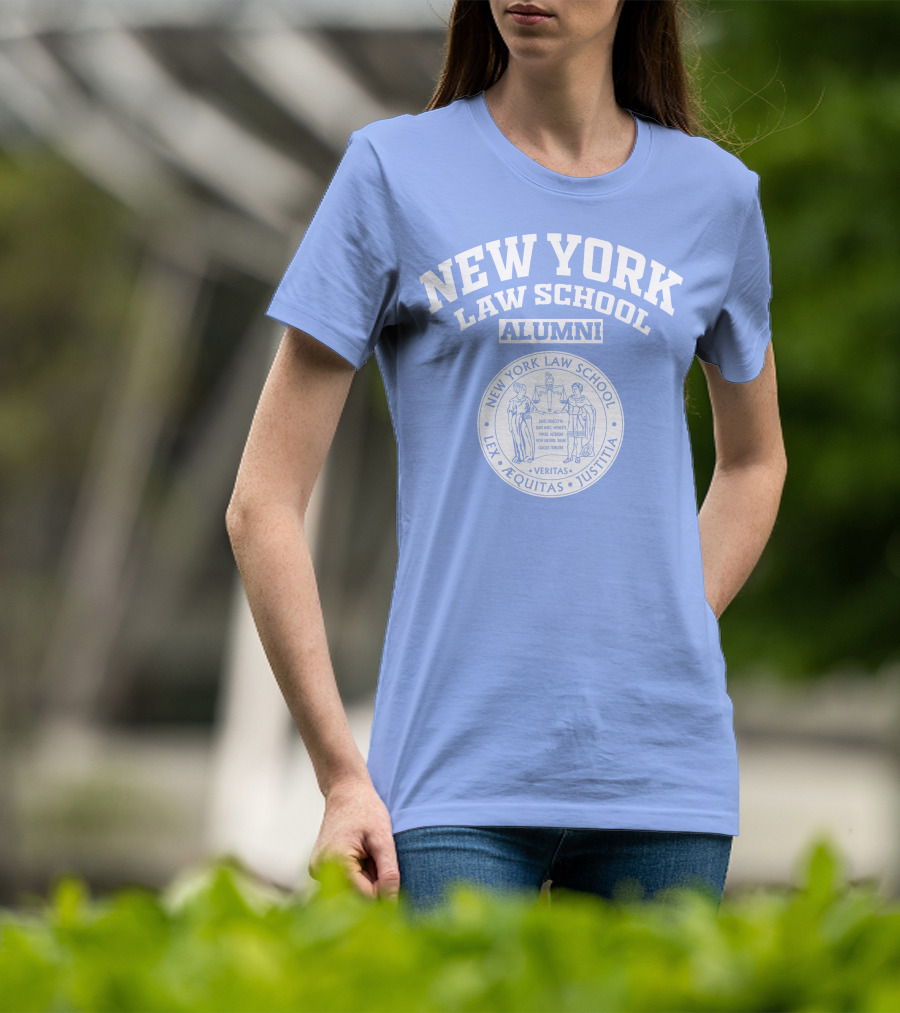 New York Law School Alumni Veritas Lex Aequitas Justitia T-Shirt