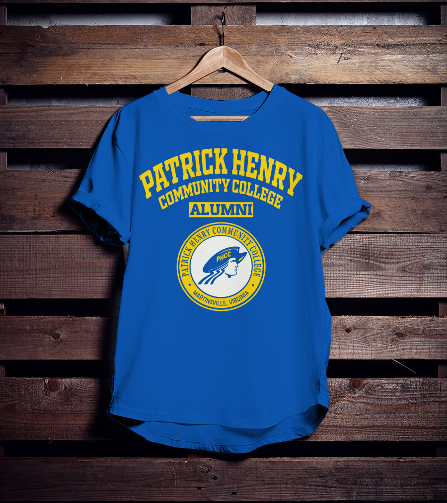 Patrick Henry Community College Alumni Martinsville Virginia Phcc T-Shirt