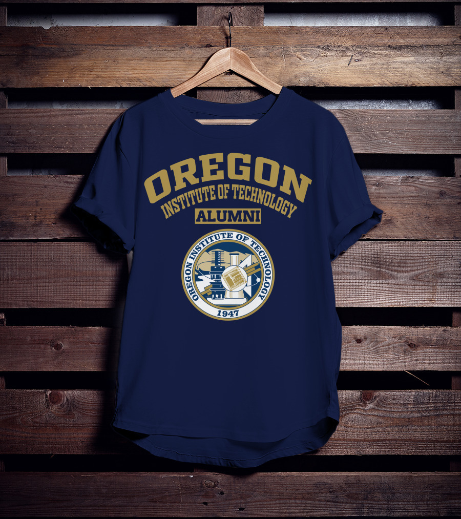 Oregon Institute Of Technology Alumni 1947 Crest T-Shirt