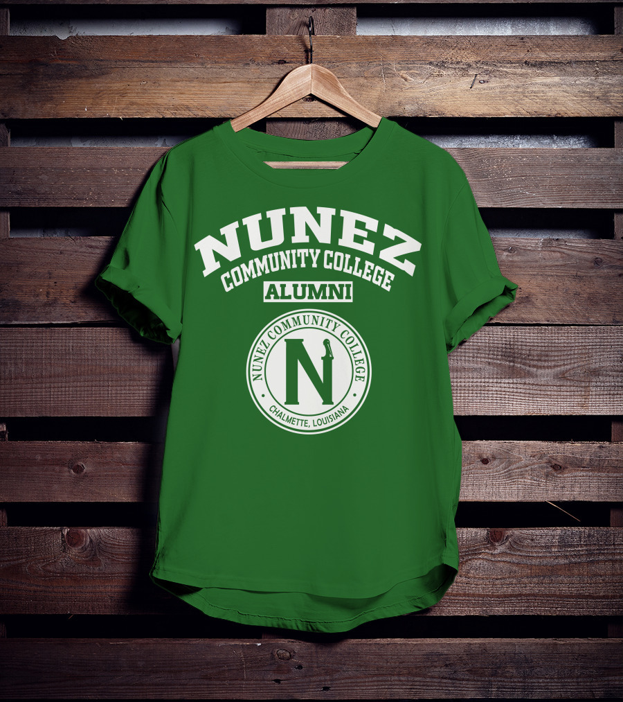 Nunez Community College Alumni Chalmette Louisiana T-Shirt