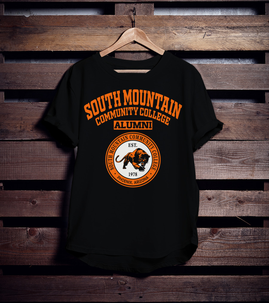 South Mountain Community College Alumni Phoenix Arizona Est. 1978 Panther T-Shirt