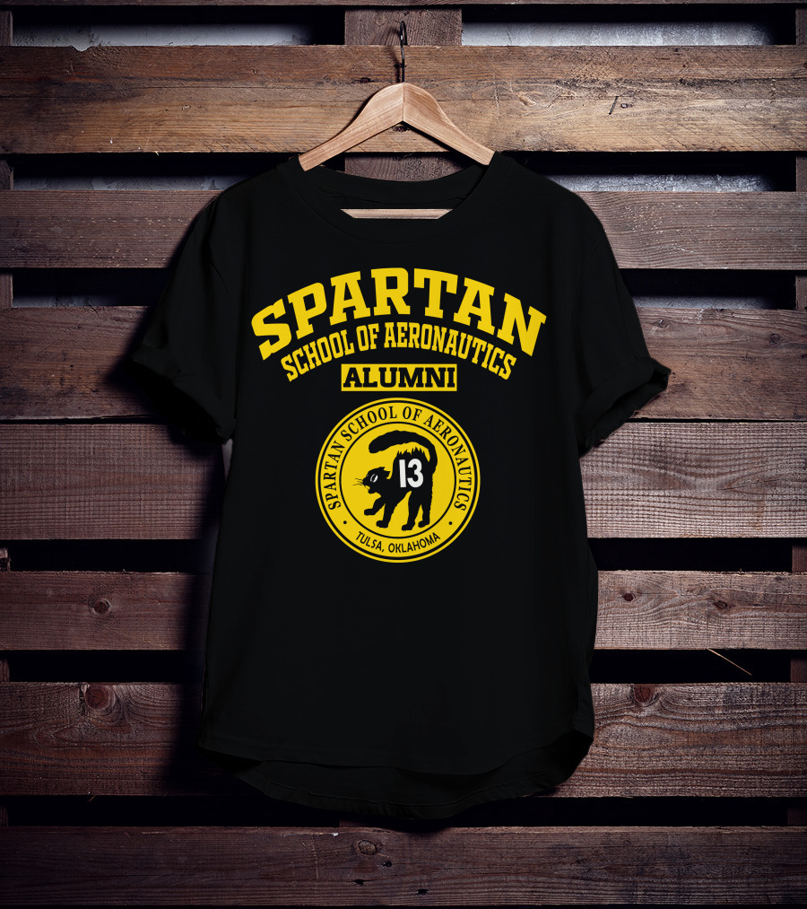 Spartan School Of Aeronautics Alumni Tulsa Oklahoma 13 T-Shirt