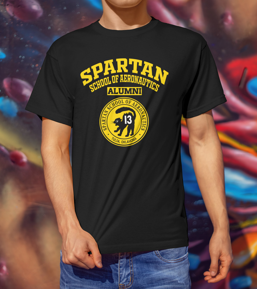 Spartan School Of Aeronautics Alumni Tulsa Oklahoma 13 T-Shirt