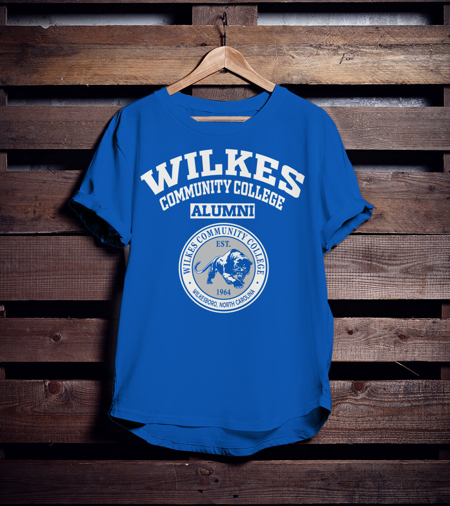 Wilkes Community College Alumni Wilkesboro North Carolina Est 1964 T-Shirt