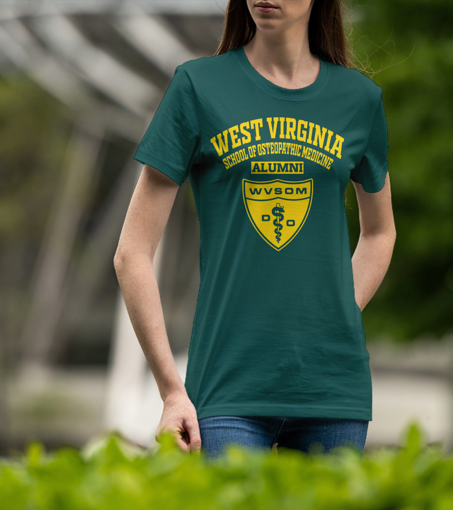 West Virginia School Of Osteopathic Medicine Alumni WVSOM DO Shield T-Shirt