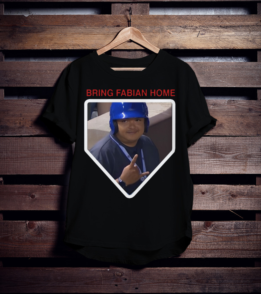 Bring Fabian Home Baseball Fan Moment T-Shirt