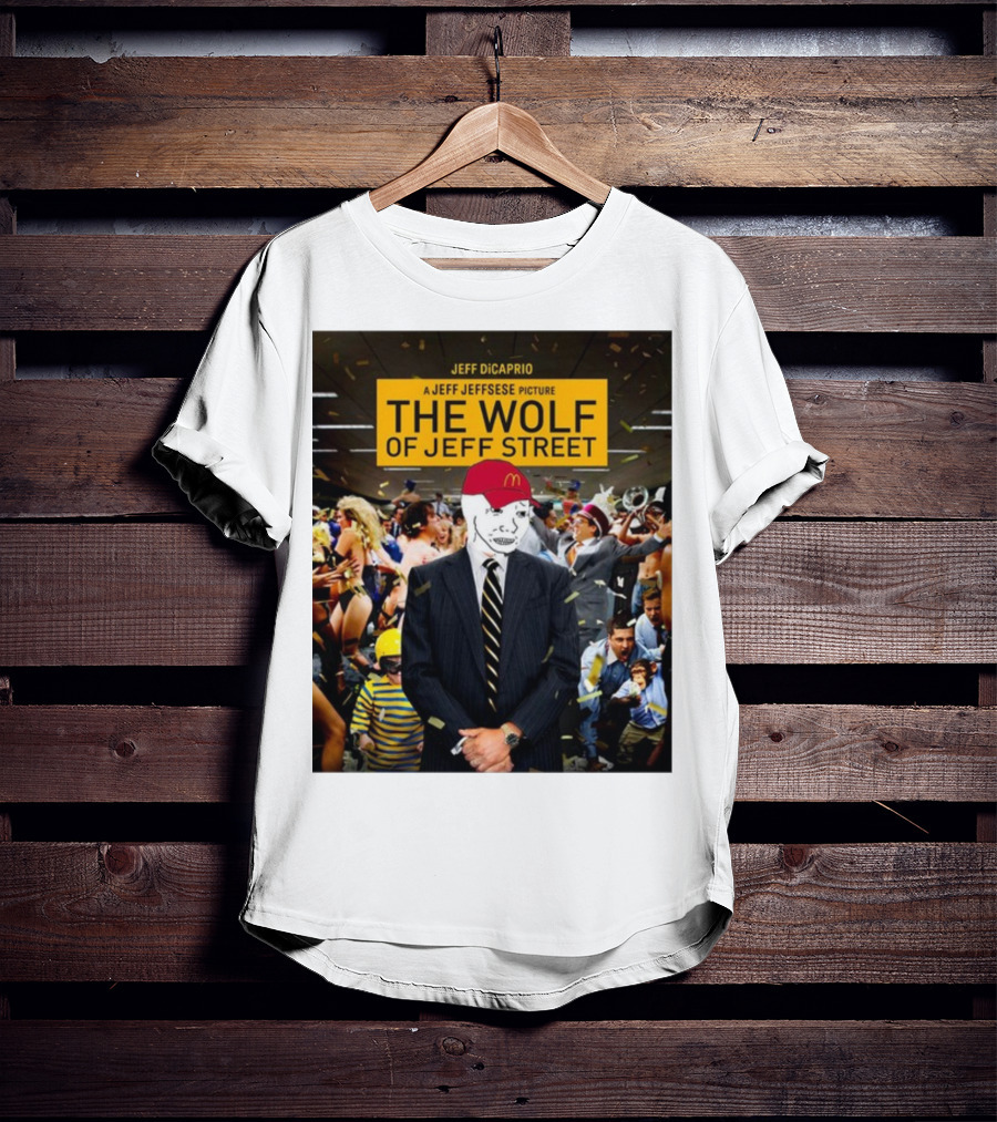 Jeff Dicaprio Jeff Jeffsese The Wolf Of Jeff Street T-Shirt