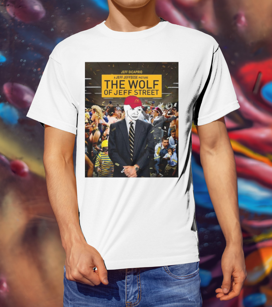 Jeff Dicaprio Jeff Jeffsese The Wolf Of Jeff Street T-Shirt