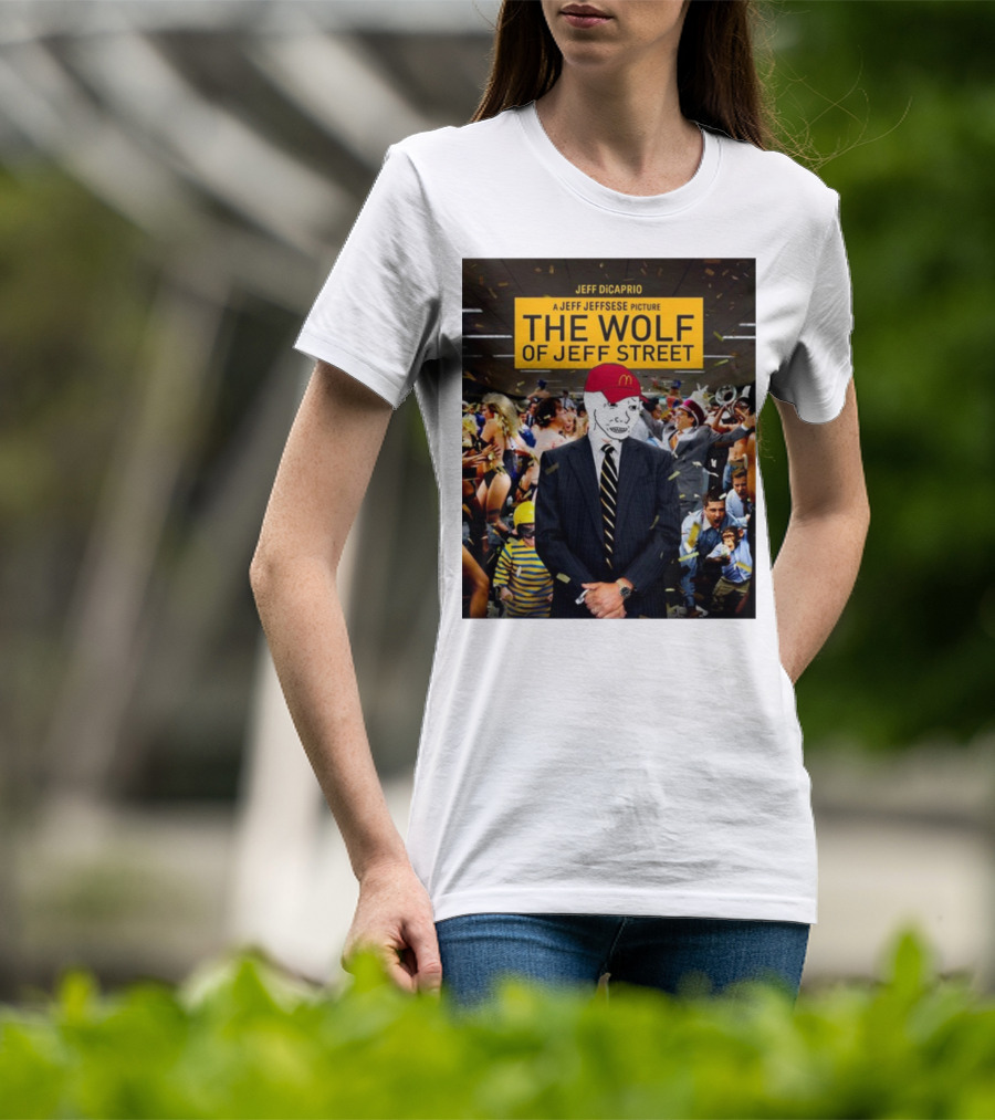 Jeff Dicaprio Jeff Jeffsese The Wolf Of Jeff Street T-Shirt