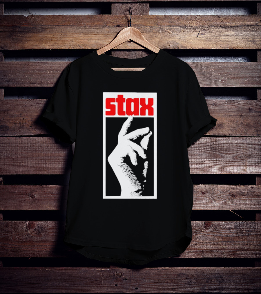 Stax Records Merch Classic Stax Snap Logo Hand T-Shirt