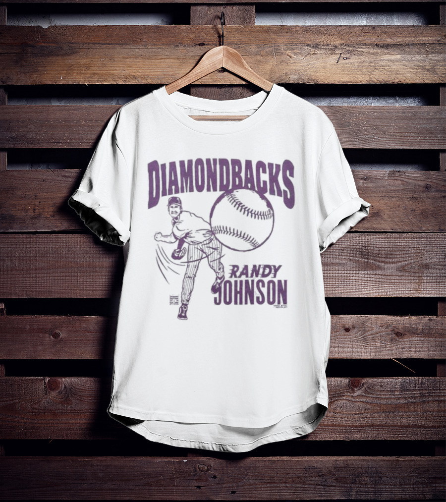 Diamondbacks Randy Johnson Baseball T-Shirt