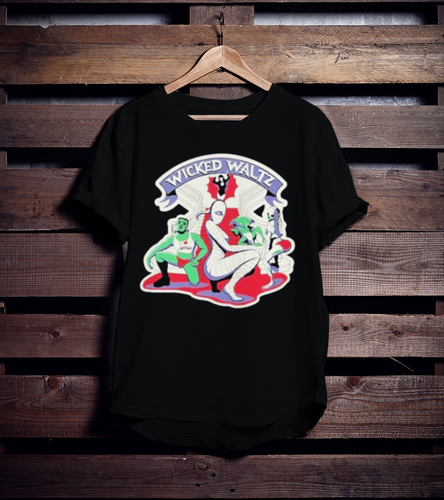 Wicked Waltz Lewberger Monster Characters On Red Carpet T-Shirt