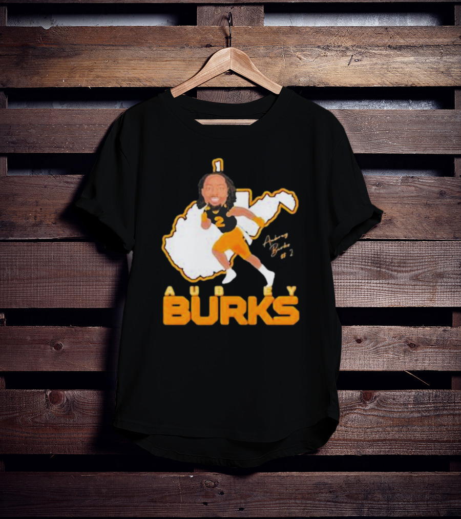 Aubrey Burks Fan 1 Football Player Art #2 T-Shirt