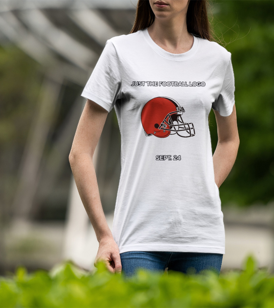 Cleveland Browns Just The Football Sept 24 T-Shirt