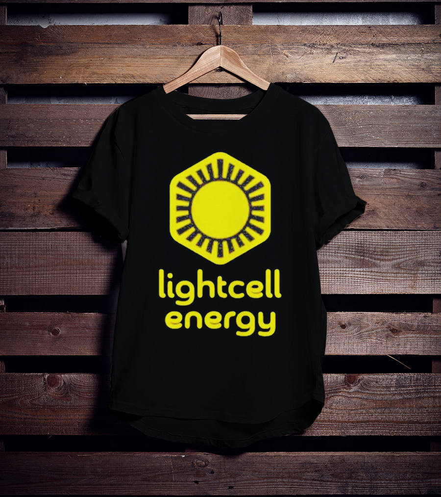 Danielle Fong Lightcell Energy Sunburst Hexagon T-Shirt