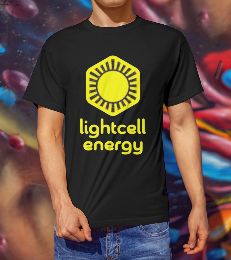 Danielle Fong Lightcell Energy Sunburst Hexagon T-Shirt