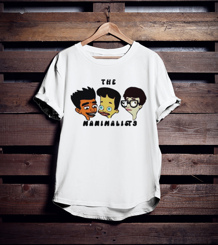 Big Mouth Friends The Manimalists Cartoon Characters T-Shirt