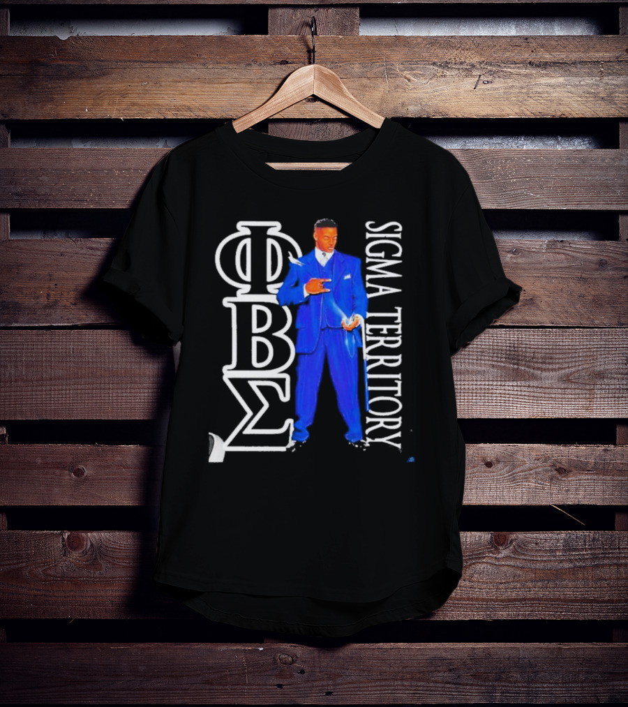 Sigma Territory Iobz Phi Beta Sigma Greek Letters T-Shirt