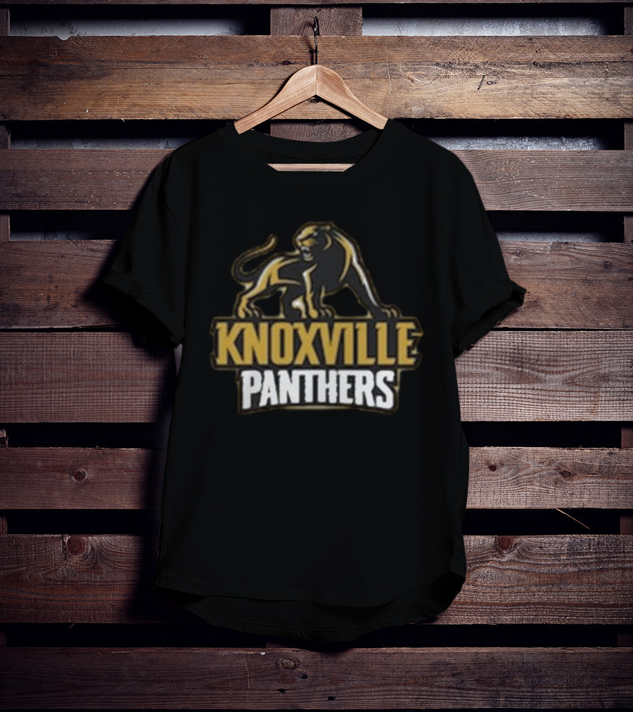 Knoxville Panthers Gold Black Panther T-Shirt