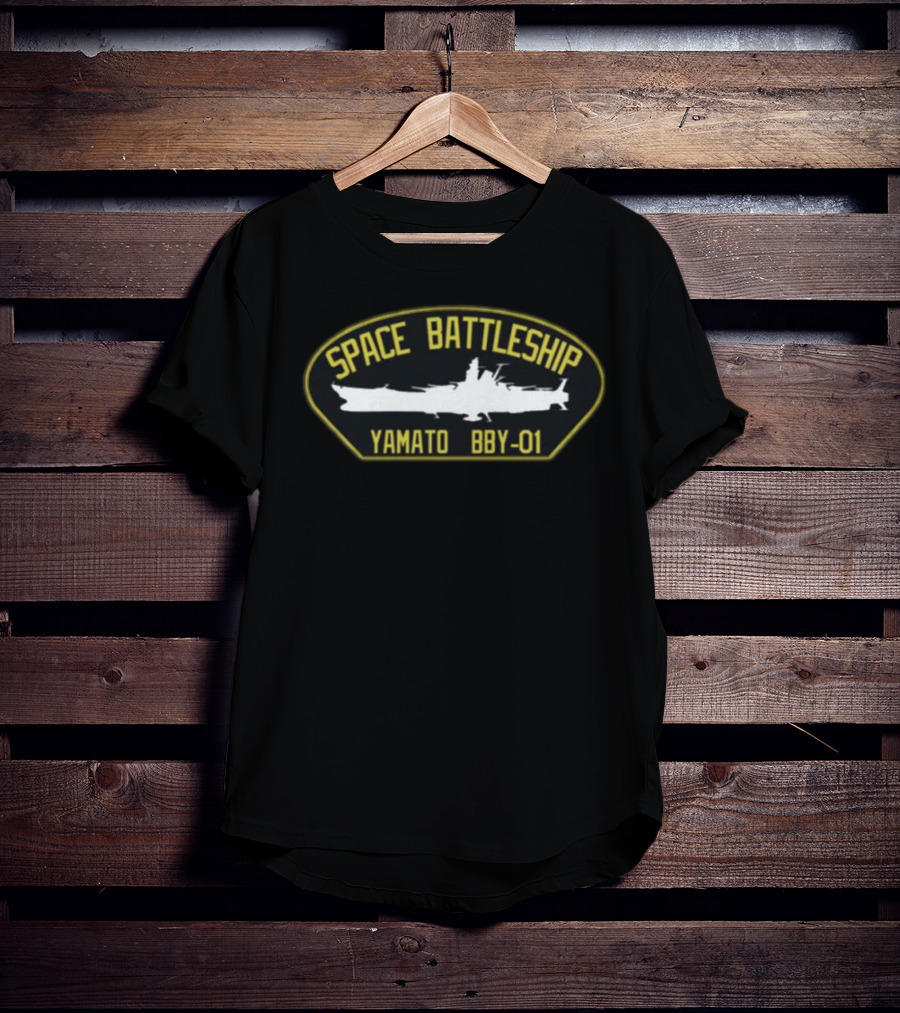 Space Battleship Yamato BBY-01 Star Blazers Patch T-Shirt