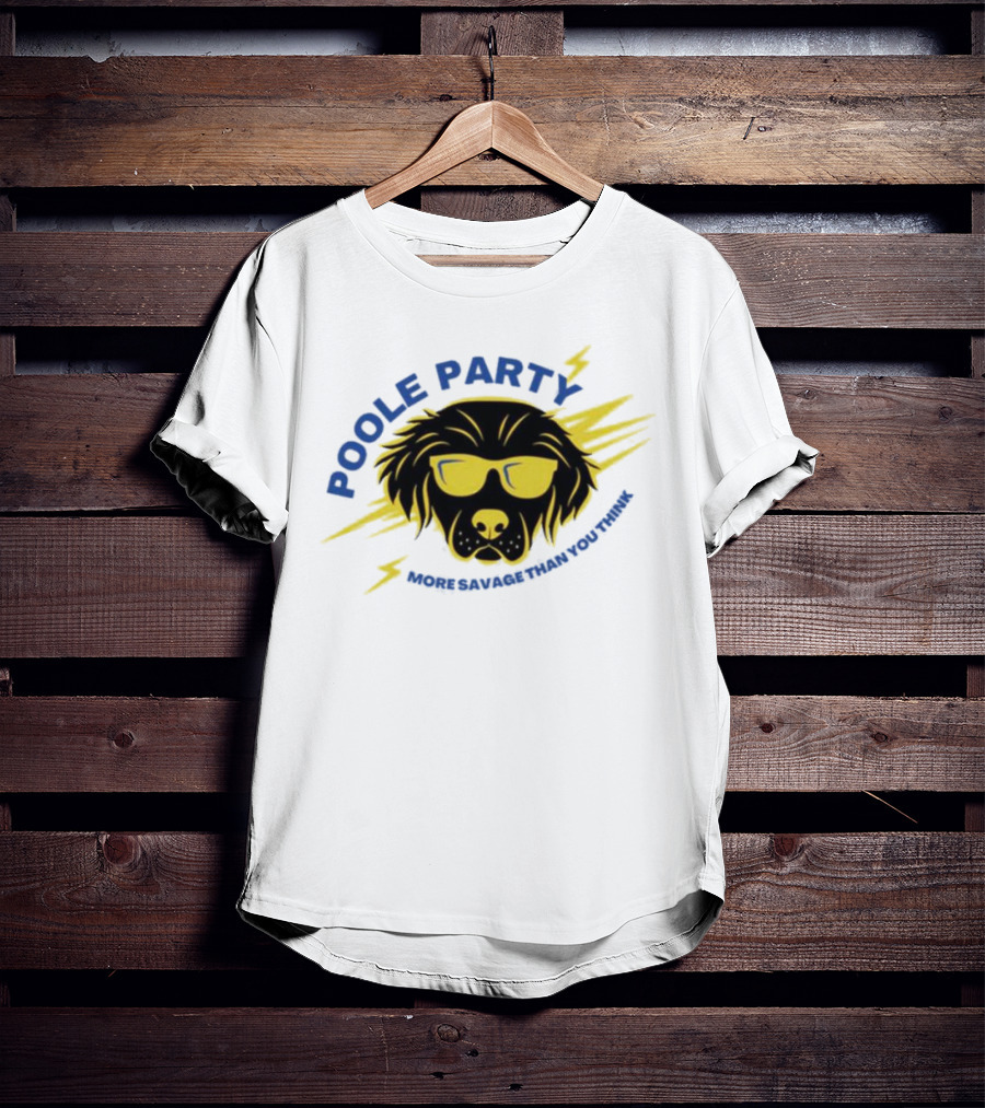POOLE PARTY More Savage Than You Think Jordan Poole Basketball T-Shirt