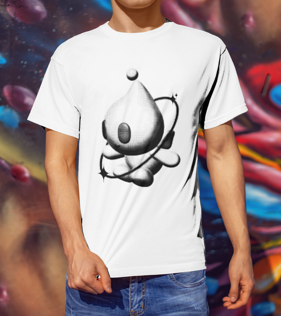 Y2k Saturn Drop Friend T-Shirt