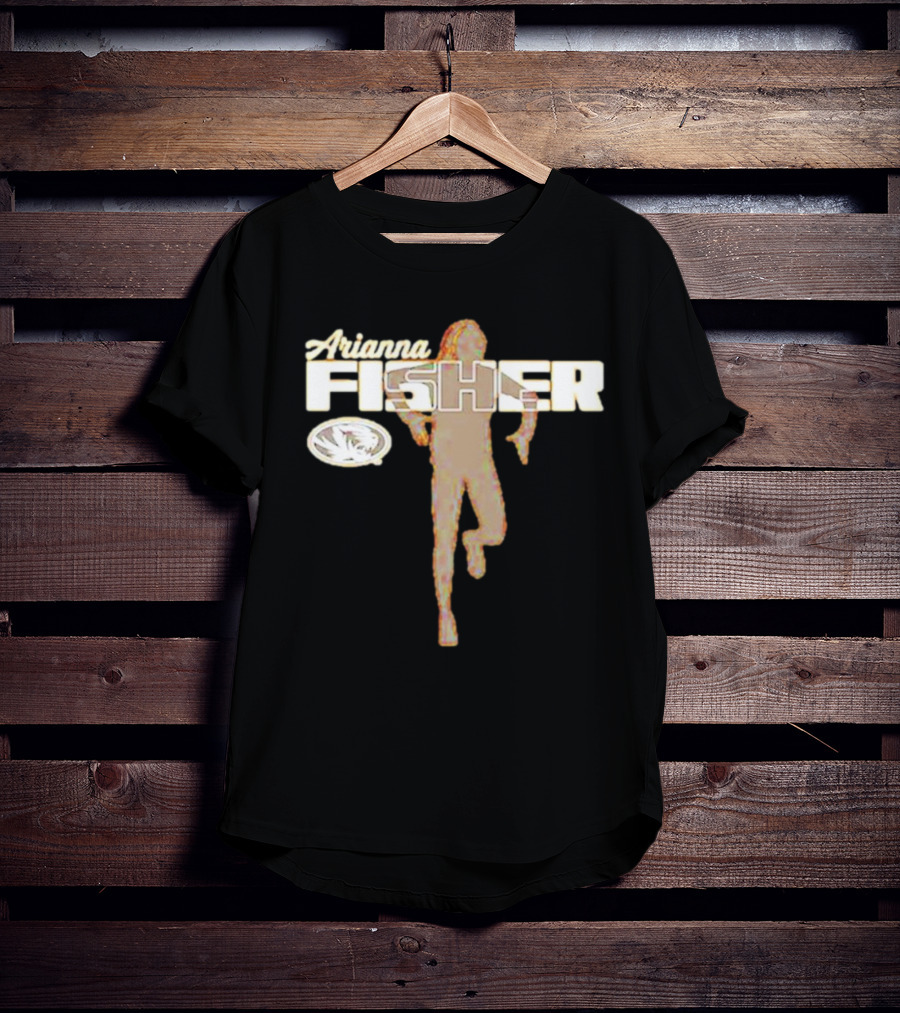 Arianna Fisher Missouri Tigers Running T-Shirt