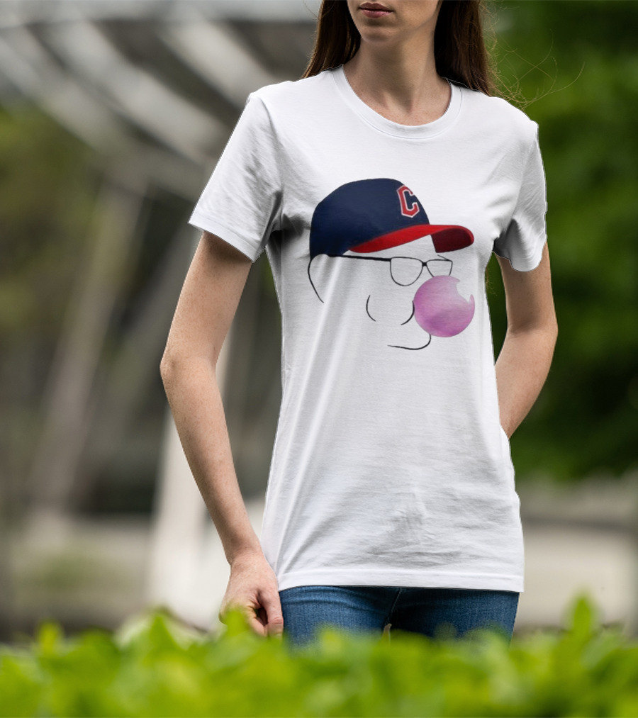 Cleveland Guardians Tito Bubblegum Baseball Hat T-Shirt