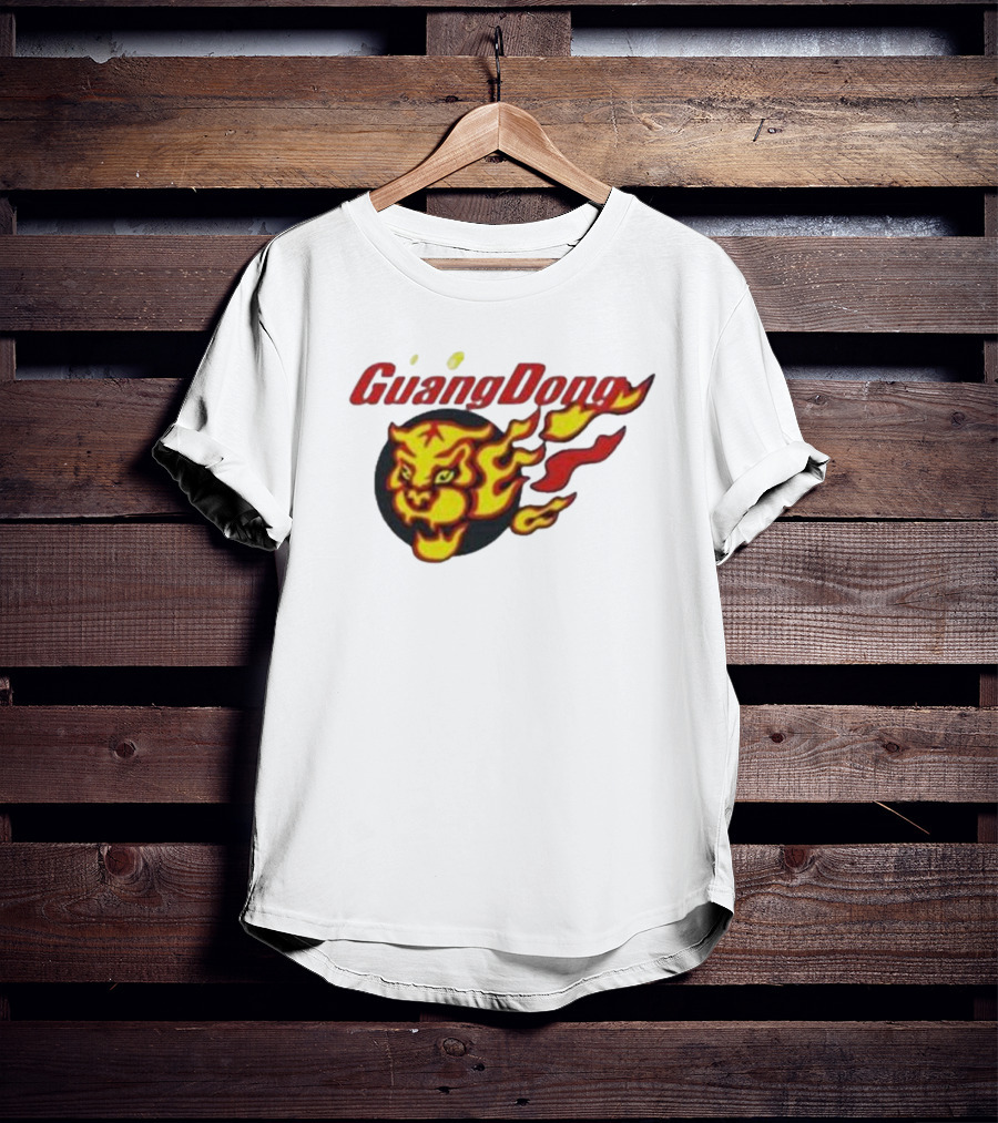 Guangdong Tigers Jordan Poole Jersey Basketball Flame T-Shirt
